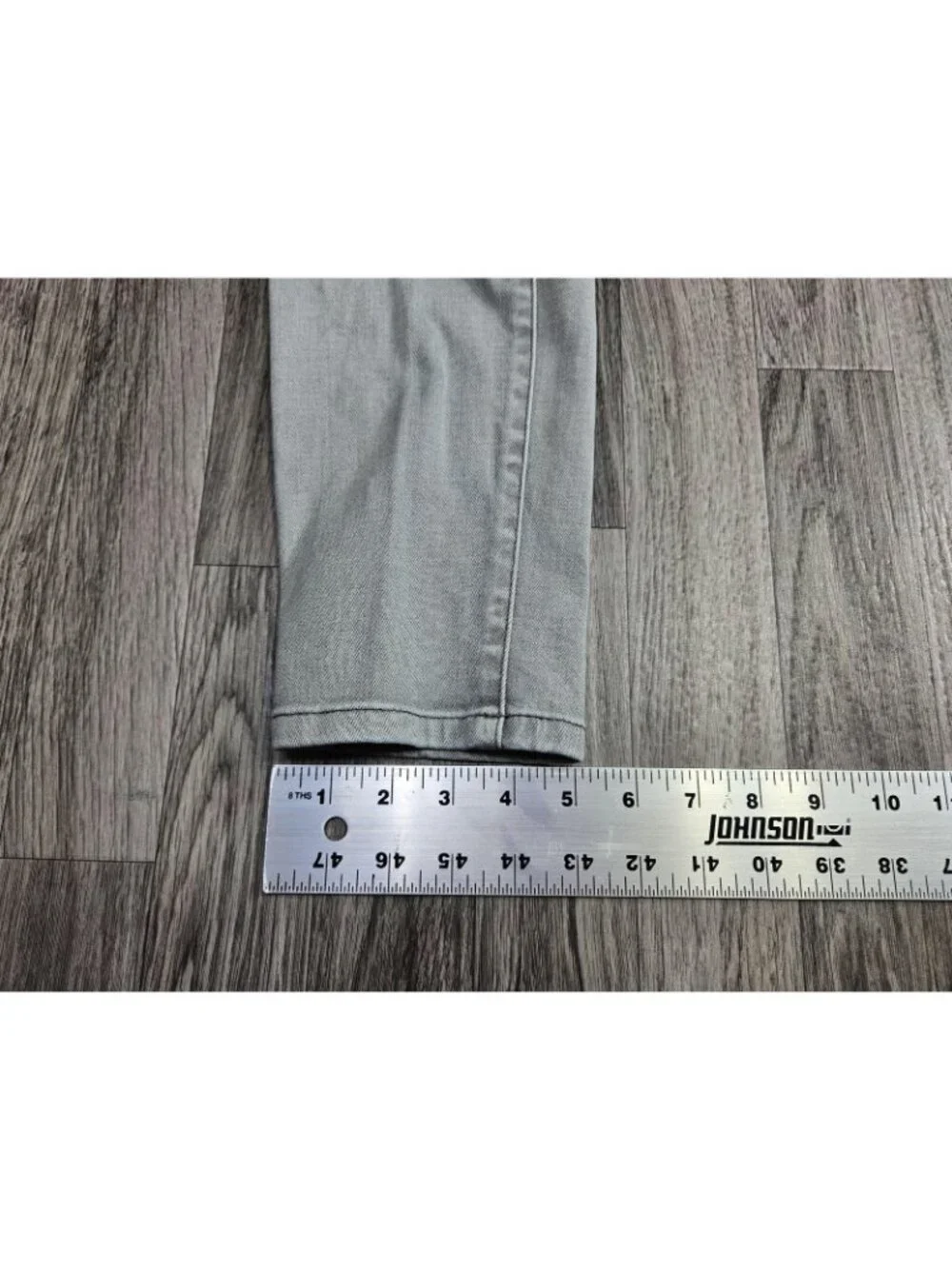 Michael Kors Izzy Skinny Jeans Womens 8 Gray Light Wash Mid‎ Rise Stretch Denim